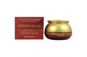 Bergamo Intensive Snake Synake Wrinkle Care Cream, 50 g