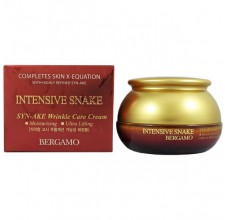 Bergamo Intensive Snake Synake Wrinkle Care Cream, 50 g